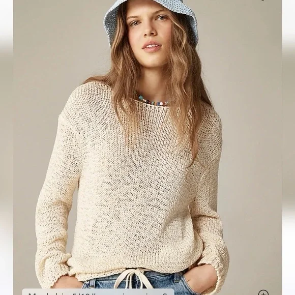J Crew Montauk relaxed sweater - Picture 1 of 5